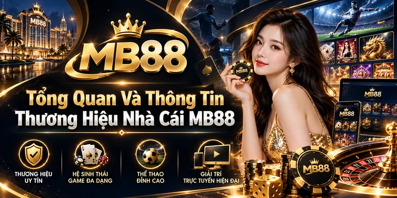 tổng quan và thông tin thương hiệu nhà cái MB88